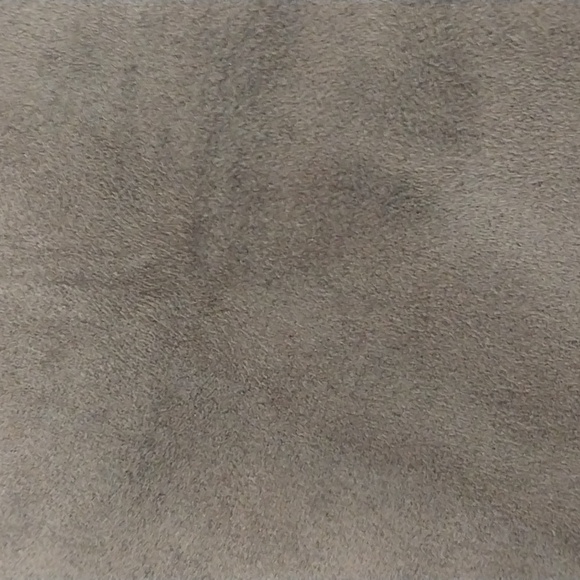 1ST STATE BRAND CONTEMPORARY FAUX  SUEDE A LINE WRAP AROUND skirt large - Picture 7 of 13